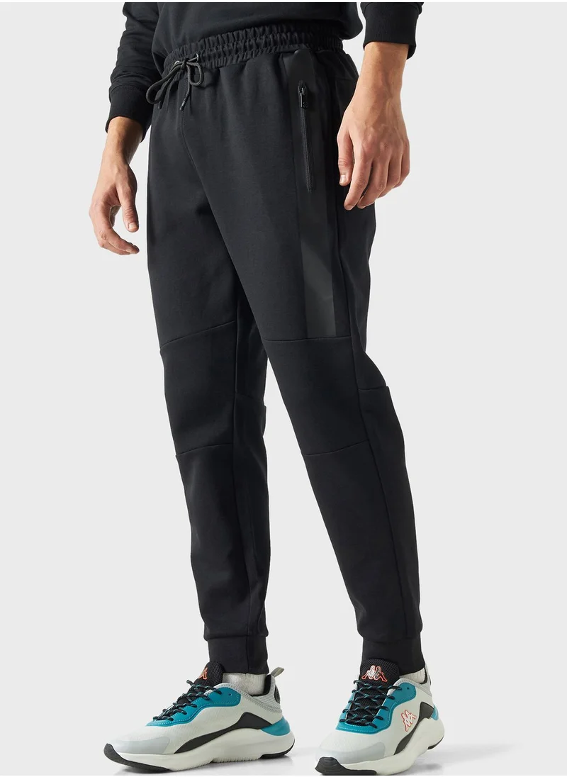 Kappa Logo Print Sweatpants