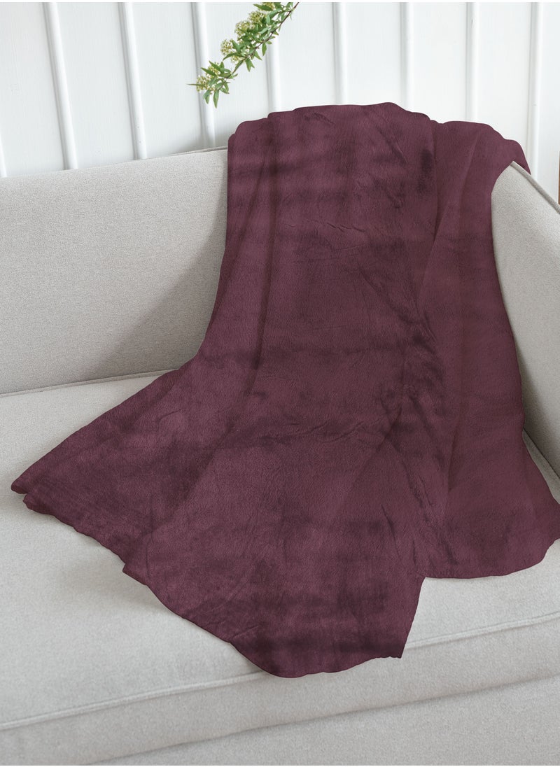 PARAJOHN - Flannel Fleece Blanket Single Size (160x220) For All Season, Fluffy Blanket Warm Bed Throws For Sofa & Bed, Comfortable And Soft Flannel Fleece Blanket - Image 1