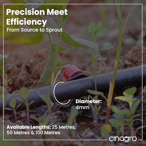 Cinagro Drip Irrigation 4MM Feederline Pipe - 100 Meters - Image 3