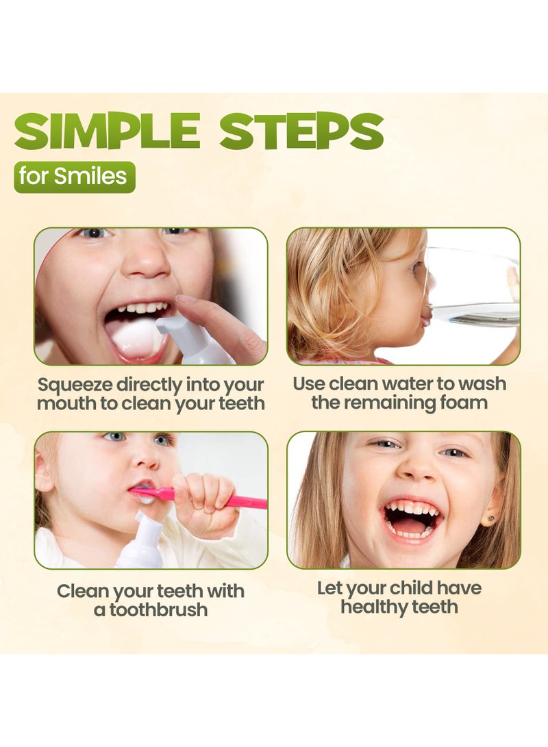 Enfant Baby Toothpaste Gel Infant & Toddler Oral Care Organic Plus Gentle Baby Toothpaste Gel 1 Year+ 30ML Kids Toothpaste Gel Fluoride Free, Paraben Free Saccharin Free, Sugar Free, SLES & SLS Free Specially Formulated To Protect Children's Teeth - Image 4