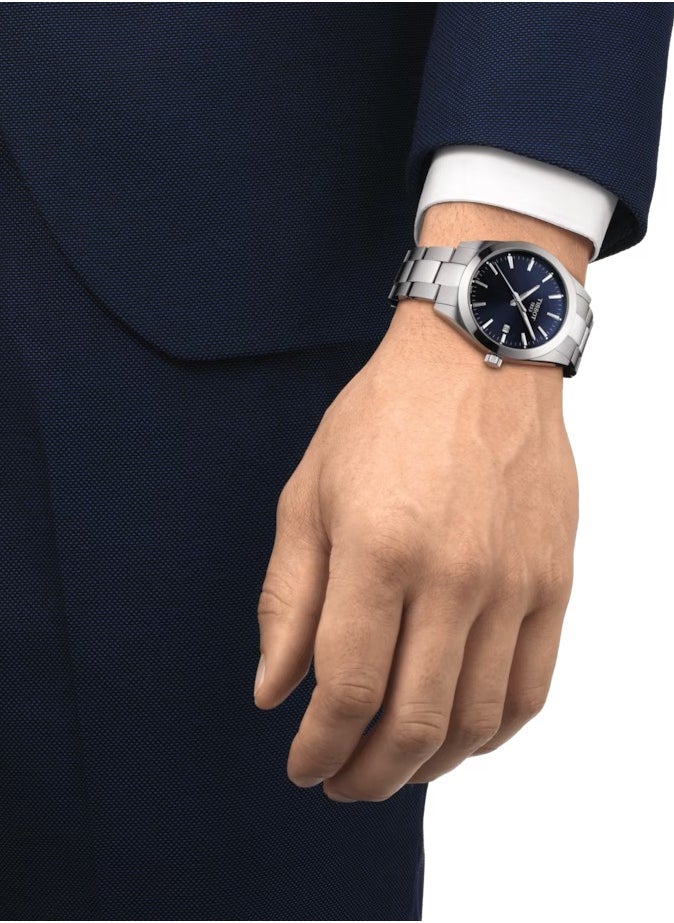 TISSOT Gentleman Men's Swiss Quartz Watch 40mm T127.410.11.041.00