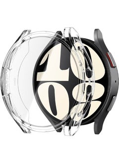 Spigen Ultra Hybrid for Samsung Galaxy Watch 6 40mm Case Cover with Built-in Screen Protector (2023) - Crystal Clear  - Image 1