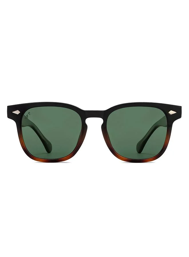 VINCENT CHASE Full Rim Square Classics Branded Latest And Stylish Sunglasses Polarized And 100% UV Protected Unisex Medium VC S16752