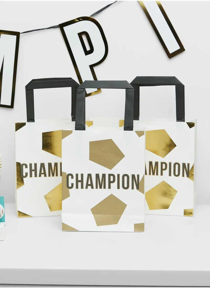 Talking Tables Set Of 6 Champions Party Bags