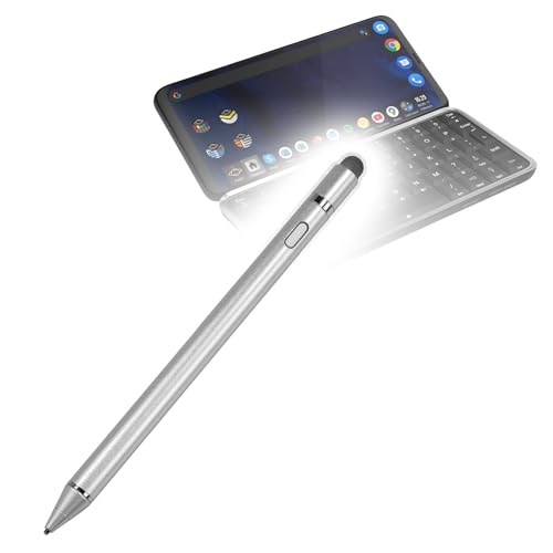 BoxWave Stylus Pen Compatible with Planet Computers Astro Slide AccuPoint Active Stylus Electronic Stylus with Ultra Fine Tip Metallic Silver - Image 1