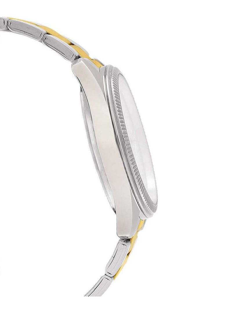 CASIO Women's Stainless Steel Analog Quartz Watch LTP-1302SG-7AVDF - 30 mm - Silver/Gold - Image 4