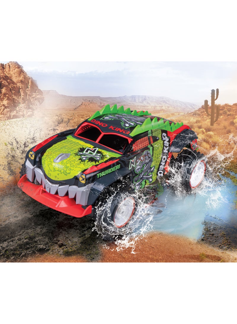 Nikko Remote Control Dino Truck, Assorted 1 Piece (Style & Color May Vary) | Splash & Dust-Proof Off-Road Racing Truck | Monster Truck | Max Speed Upto 9 MPH / 14KM/H | Remote Control Car | Toy Vehicle | Gift for Kids and Adults - Image 4