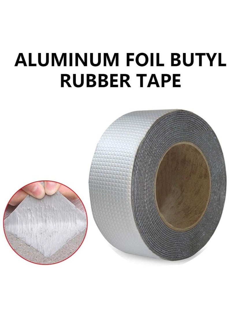 Super Strong Waterproof Tape Butyl Seal Rubber Aluminum Foil Tape