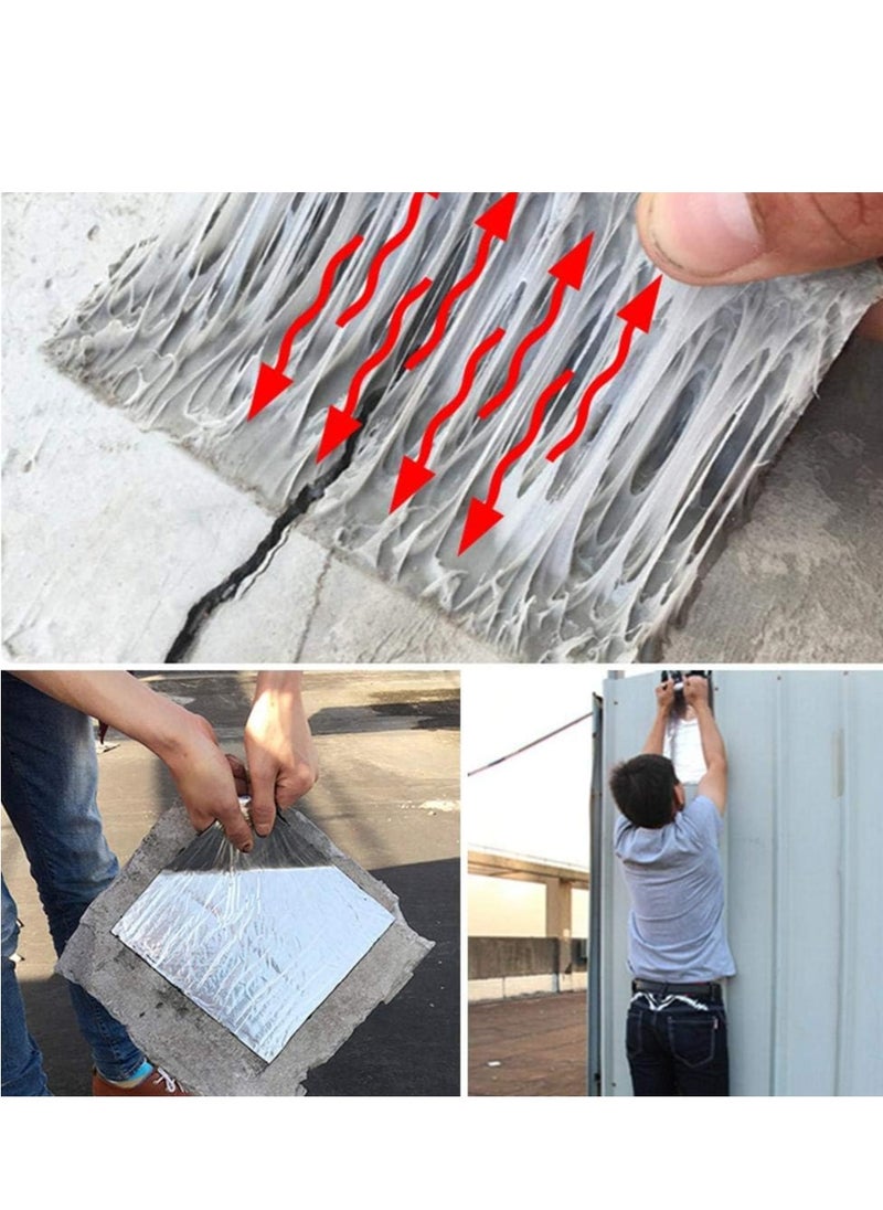 Super Strong Waterproof Tape Butyl Seal Rubber Aluminum Foil Tape