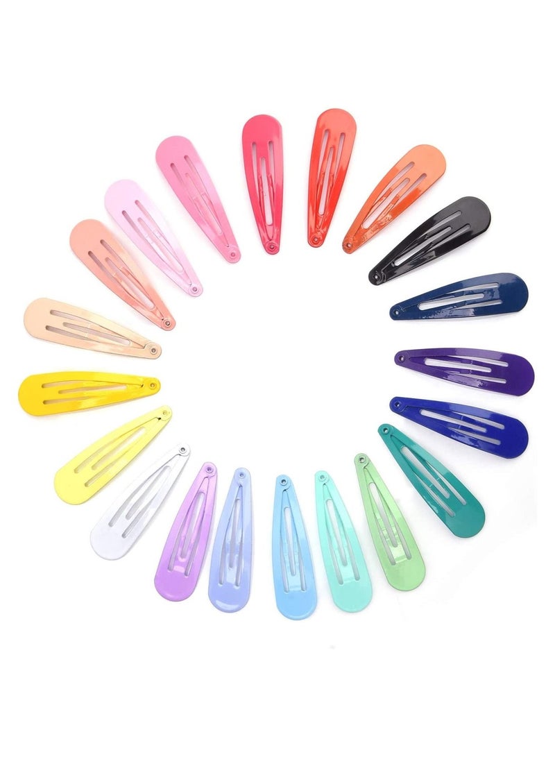 MARGOUN 200Pcs Snap Hair Clip Metal Non Slip Multicolor Hair Barrette Girls Women Hair Accessories - Image 3