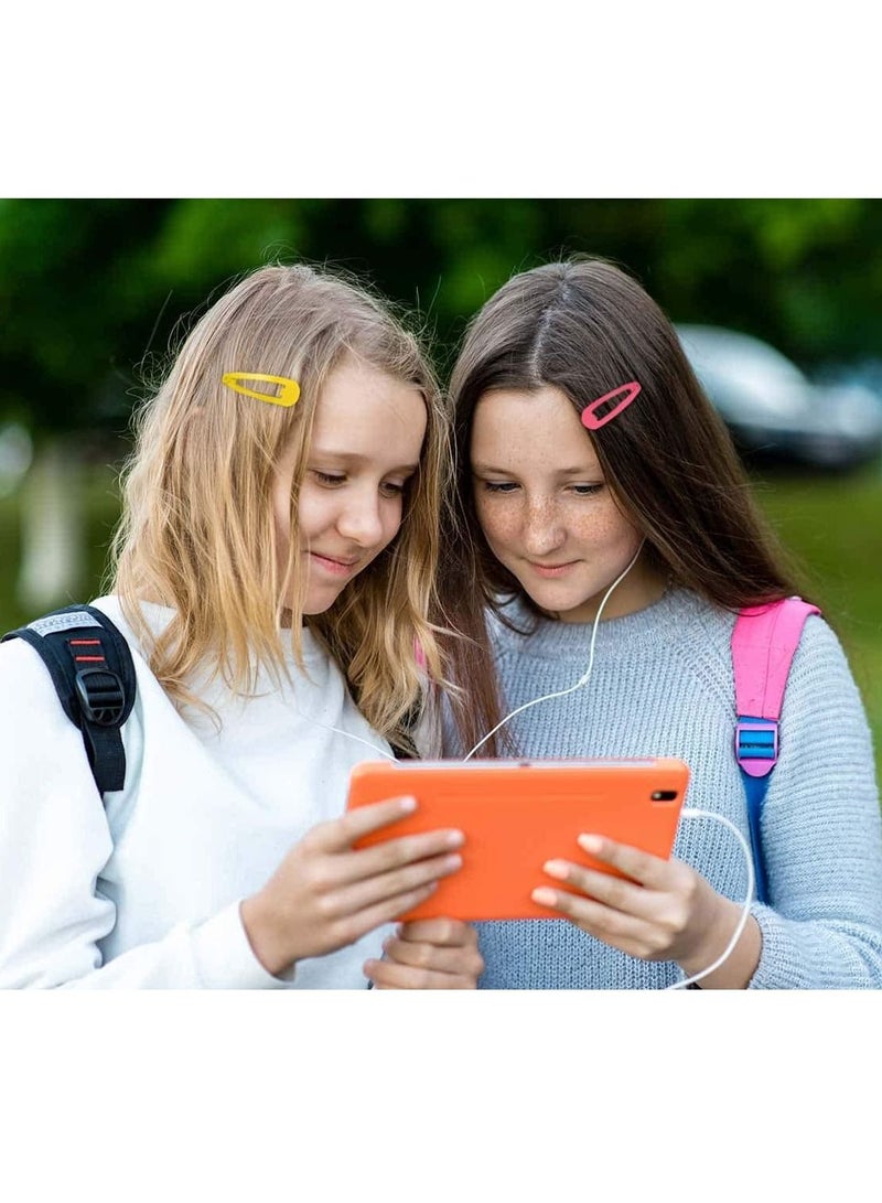 MARGOUN 200Pcs Snap Hair Clip Metal Non Slip Multicolor Hair Barrette Girls Women Hair Accessories - Image 5