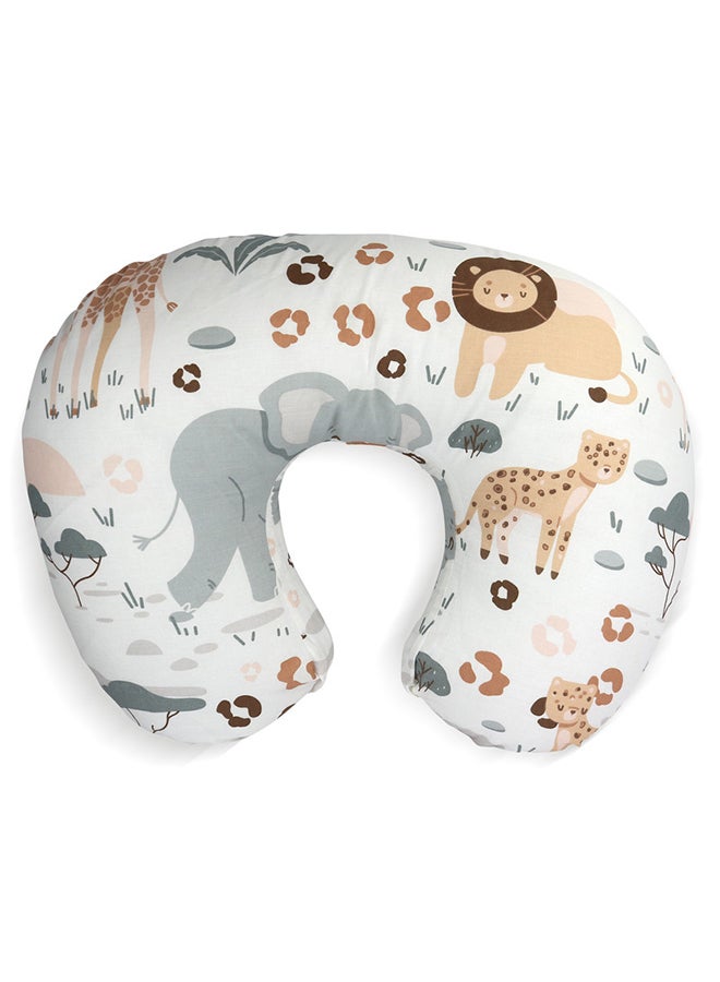 Kidz Klub Ron Safari Nursing Pillow, 60 X 58 X 15 CM - Image 1