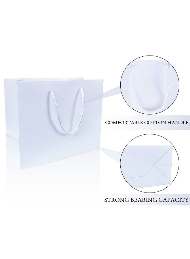 White Gift Box Set Empty,23x17x7cm,Large Gift Box for Party Surprise,Magnetic Present Boxes with Lid for Birthday Wedding Bridesmaid Groomsman Anniversary Valentines Baby Gift - Image 3