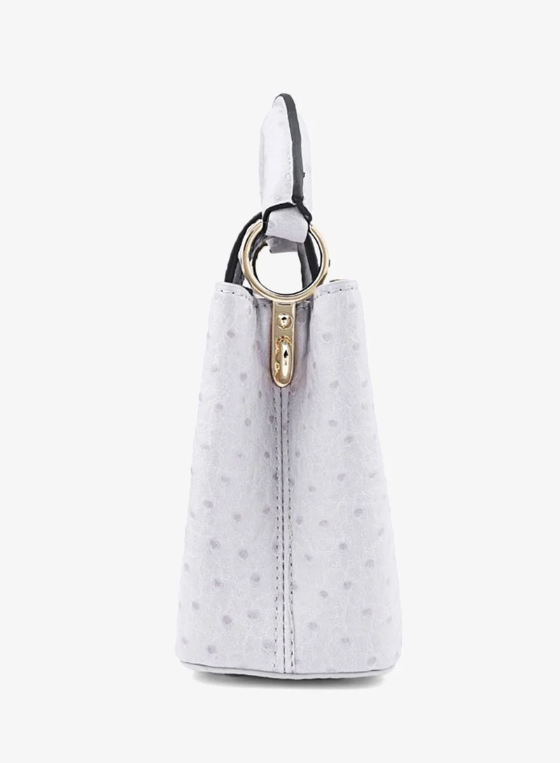 Cuple Light Grey Chic Mini Shoulder Bag for Women | Best Price UAE
