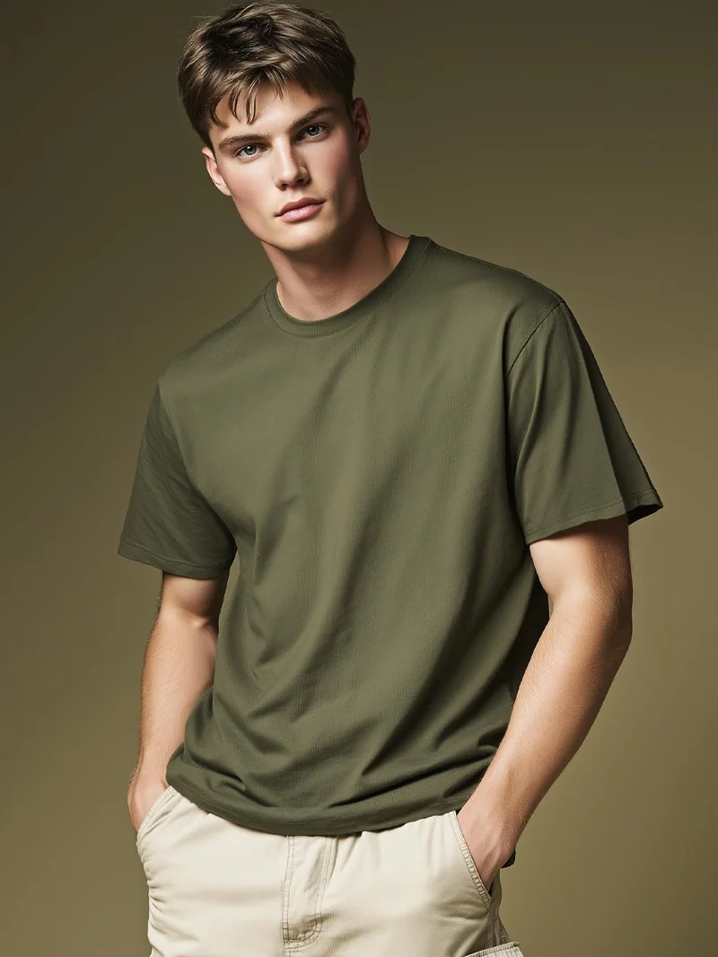 NOBERO Men's Cotton Solid T-Shirt Pack