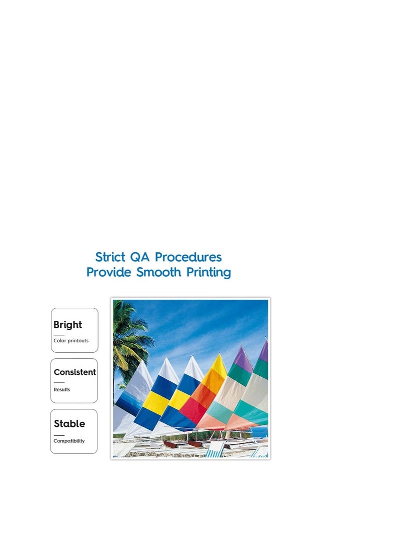 Terabyte GT52 Cyan 70ml for HP Printer DeskJet Smart GT ink Tank 319/410/419 Smart Tank 500/508/511/515/518/519/530/531/538/571/615/618/655 DeskJet GT 5810/5820/5822 Ink Tank - Image 3