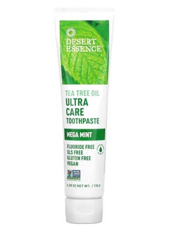 DESERT ESSENCE TEA TREE OIL ULTRA CARE TOOTHPASTE MEGA MINT - pzsku/ZFBC3BA1A6A69072D1904Z/45/_/1716217116/563576ec-cd4d-442a-addc-1c15e415012f