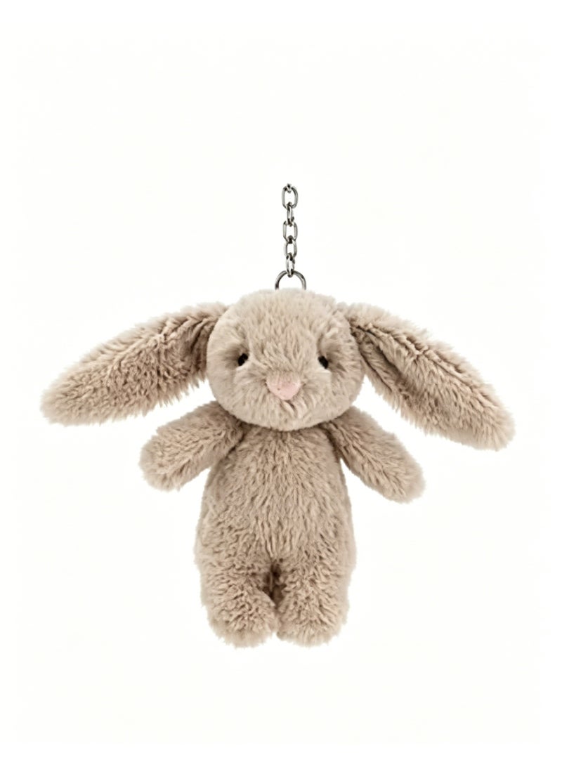 Jellycat little shy Bonnie Rabbit bag pendant Plush toy doll keychain Doll doll small pendant Holiday gift - Image 1