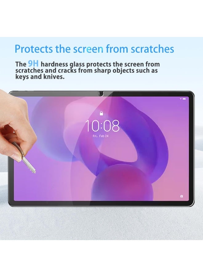 1 Pack Screen Protector for Lenovo Idea Tab Pro/Yoga Tab Plus 12.7inch 2025, HD Tempered Glass,9h Hardness,Scratch,Anti-Fingerprin,Tempered Glass Film Guard - Image 3