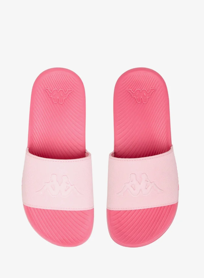 Kappa Girls' Logo Detail Slides