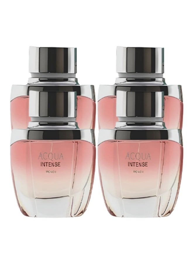 DELONGPRE 4 Pieces Acqua Intense Perfume For Women 100ml EDP - Image 1