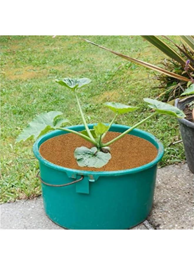Coconut Fibers Mulch Ring Tree Protector Mat Coco Coir Flower Pot Mulching Cover 20cm 12PCS Coconut fibers Mulch Ring
