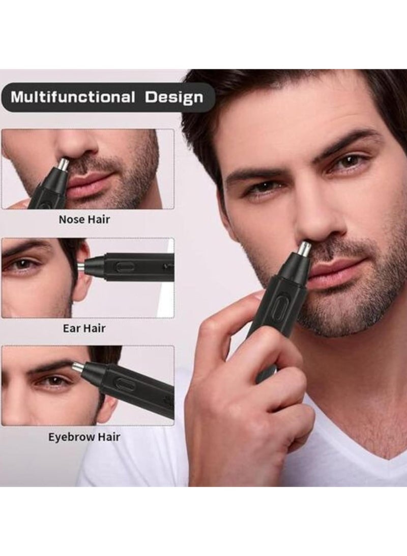 Rechargeable Nose Hair Trimmer for Men & Women –, Ear, Eyebrow, and Beard Groomer with Battery Included - Image 4