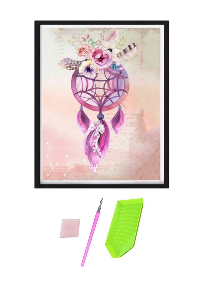 NIBEMINENT Premium Full Drill DIY Diamond Painting Kit Multicolour - Image 1