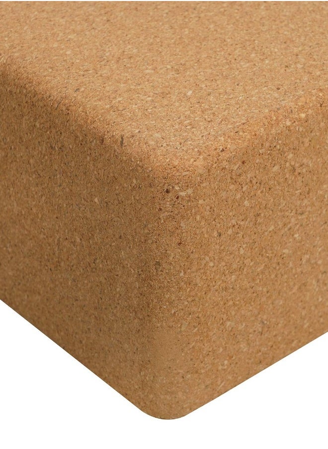 Generic - Cork Yoga Blocks Set of 2 for Enhanced Poses Strength and Flexibility 9 x 5.9 x 3 Inches - Image 1