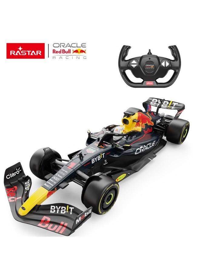 Rastar 1:12 Scale Oracle Red Bull Racing RB18 Remote Control Car, Officially Licensed Red Bull Racing RC Toy Car for Kids - Image 1