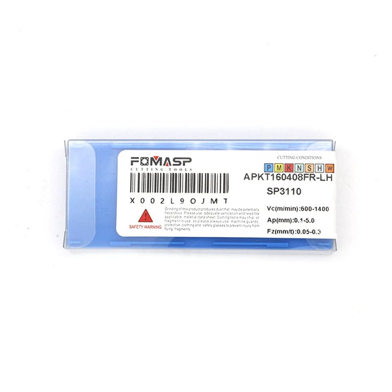 FomaSP Carbide Inserts for Aluminum APKT160408FR for Milling Cutting Aluminum Inserts 10 PCS - Image 5