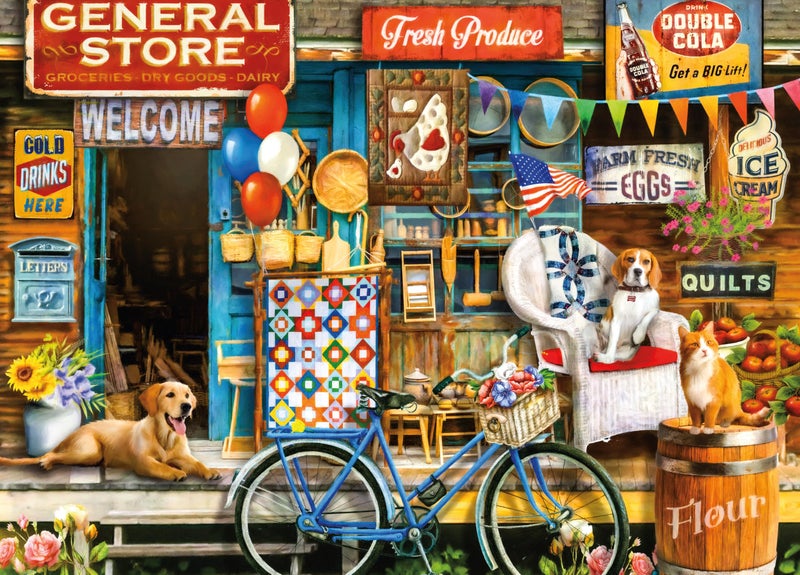 Ceaco - Tom Wood - The General Store - 1000 Piece Jigsaw Puzzle - Image 1