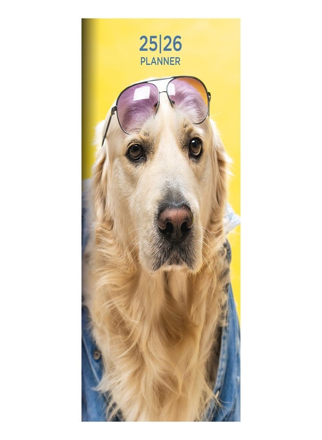 TF PUBLISHING 2025-2026 Sup Dog 2-Year Small Monthly Pocket Planner - 2-Page Large Calendar Grid and Lined Notes Section in Back - Monthly Day Planner for Purse - 3.5" x 6.5" - Image 1