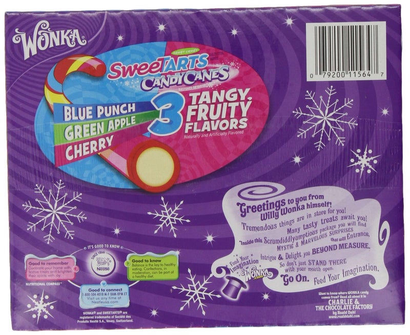 Sweetarts Candy Canes 12ct. - Image 2