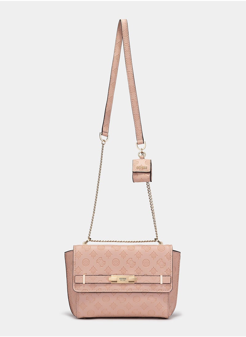 Bolsa Bea Convertible Crossbody Flap Guess