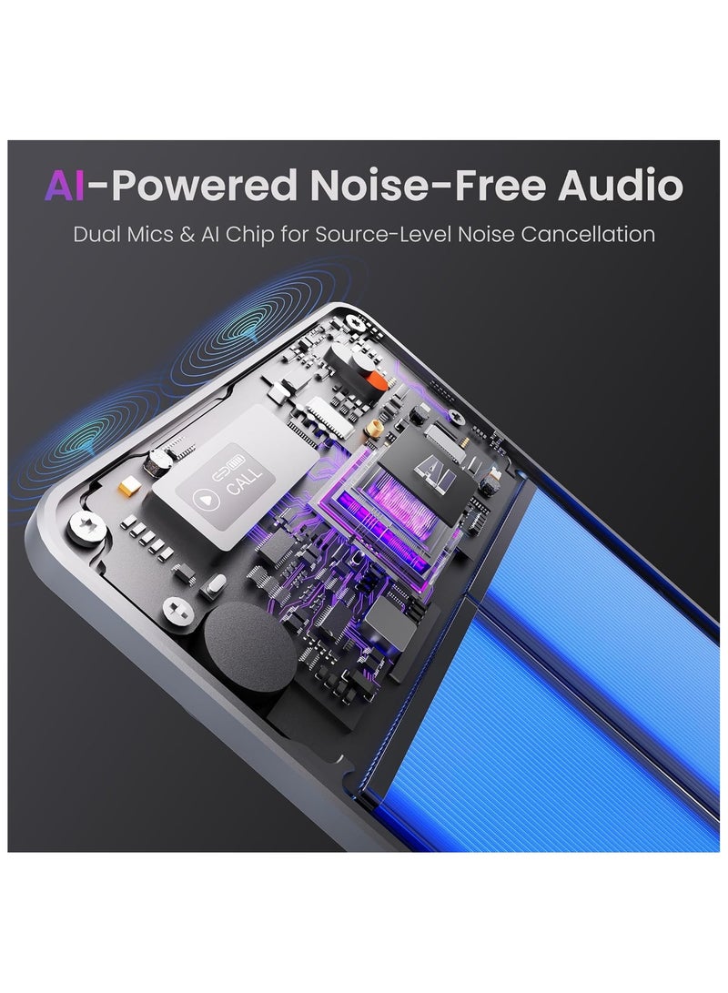 AI Voice Recorder, Note Voice Recorder - Transcribe & Summarize, AI Noise Cancellation Technology, Supports 152 Languages, 64GB Memory APP Control Audio Recorder for Lectures, Meetings, Calls - Image 3