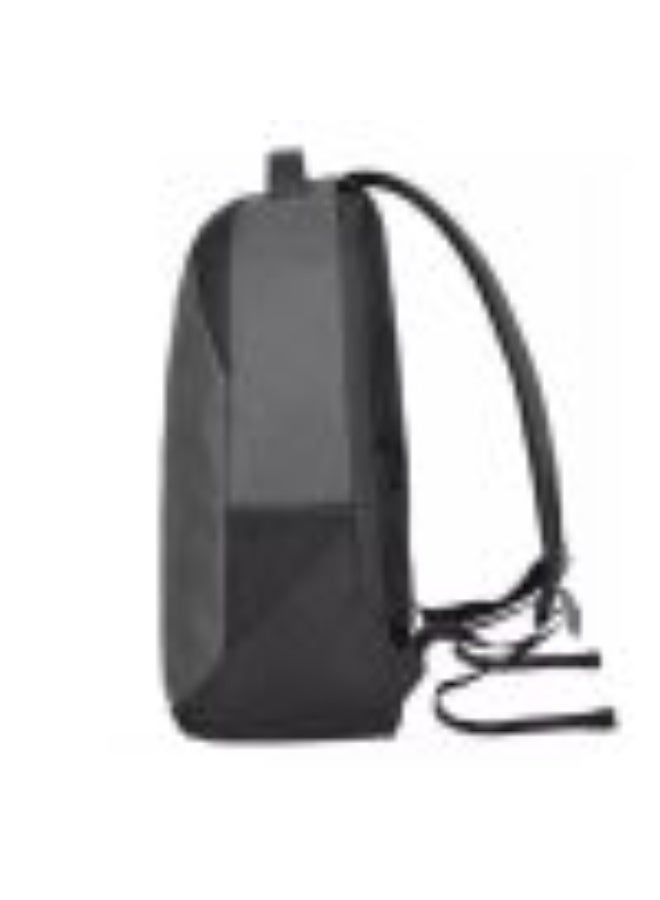 DELL حقيبة ظهر أساسية 15 - تناسب أجهزة الكمبيوتر المحمولة 15.6 بوصة - مقاومة للماء، خفيفة الوزن، متينة، متعددة الأقسام - رمادي - Image 2