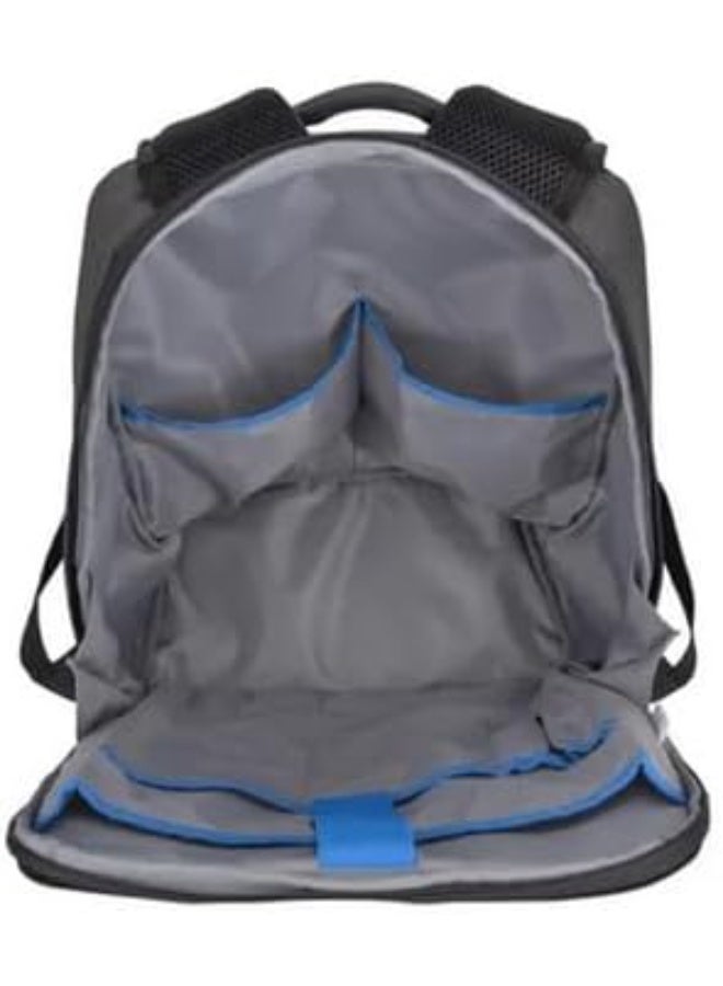 DELL حقيبة ظهر أساسية 15 - تناسب أجهزة الكمبيوتر المحمولة 15.6 بوصة - مقاومة للماء، خفيفة الوزن، متينة، متعددة الأقسام - رمادي - Image 3