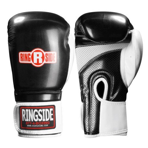 Ringside Arrow Boxing Training Sparring Gloves, Black, 16-Ounce - Image 2