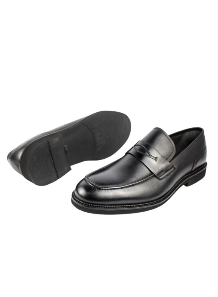 Levent Classic Genuine Leather 
Slip On Shoes - Image 4