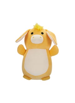 Squishmallows 14 inch Large Plush Gavyn Yellow Donkey Hugmee Officially Licensed Kellytoy Plush Toy Colorful Soft Gift for Kids Girls & Boys Washable Squishy Stuff Toy Multicolor All Age  - Image 1