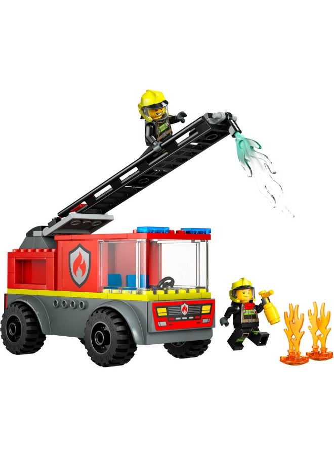 Lego City Fire Engine With Ladder 60463 (82) Pieces