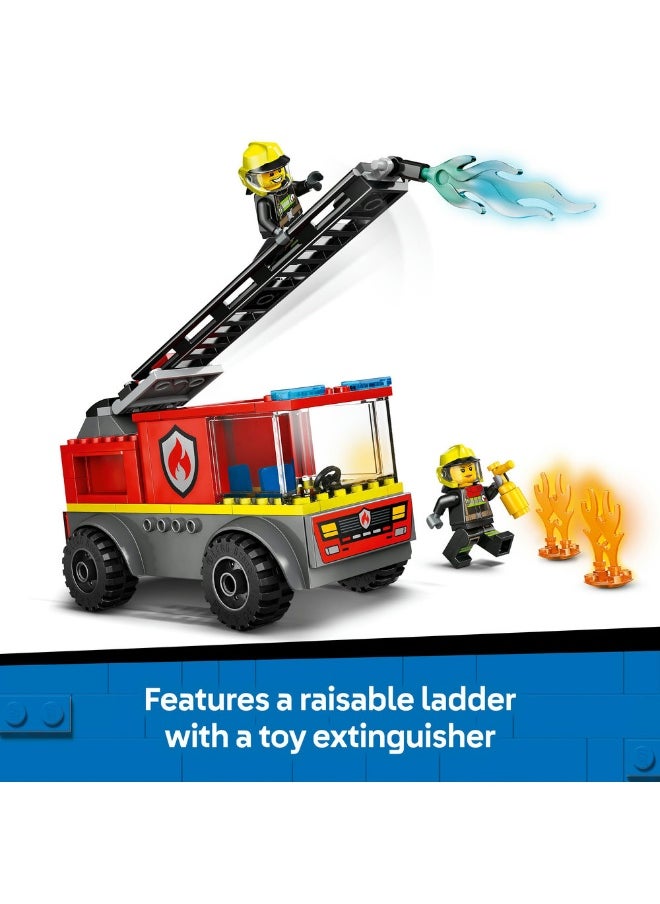 Lego City Fire Engine With Ladder 60463 (82) Pieces