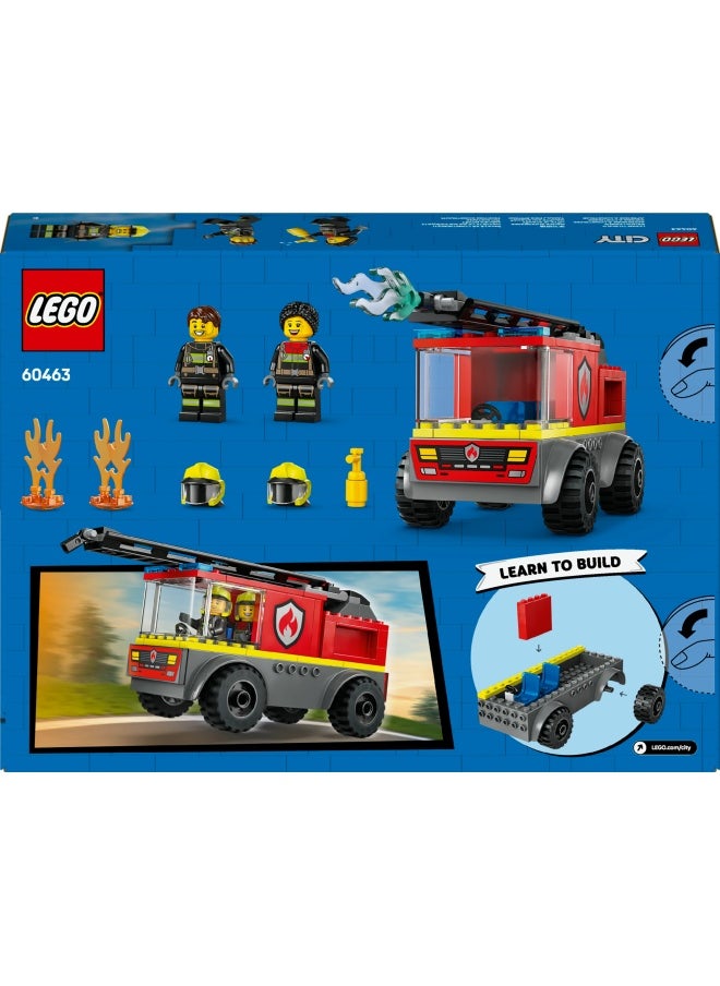 LEGO - Lego City Fire Engine With Ladder 60463 (82) Pieces - Image 1
