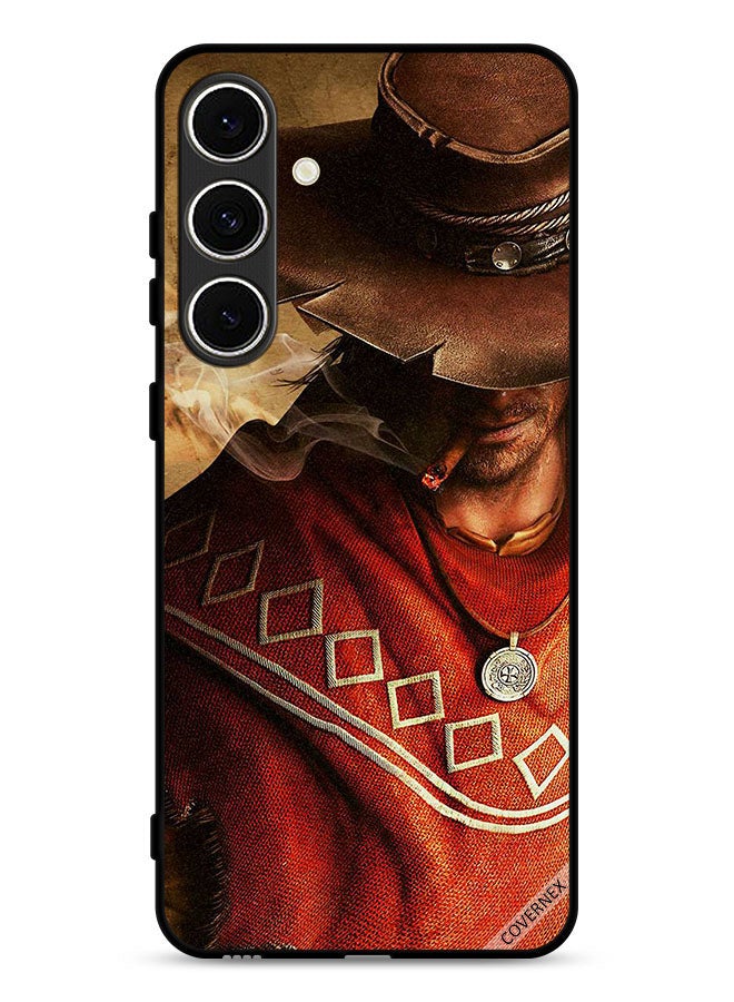 Covernex Samsung Galaxy M56 5G Protective Case Cover Stylish Hat Man - Image 1