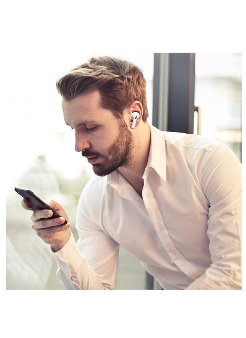 Haino Teko Germany Original Air-P3 Wireless In-Ear Bluetooth For iPhones And Androids White - Image 4