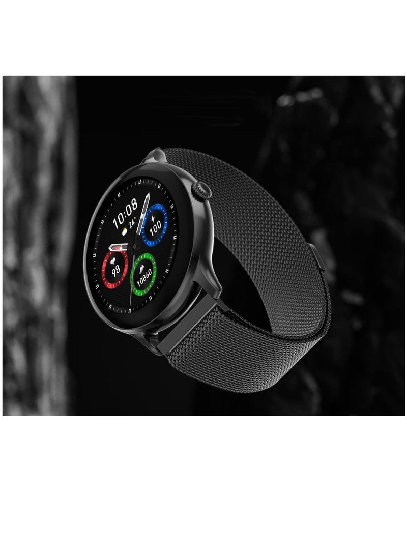 Zoom Plus Bluetooth Calling Full Touch Display Multi-Function Heart Rate Monitoring Smartwatch Black - Image 5