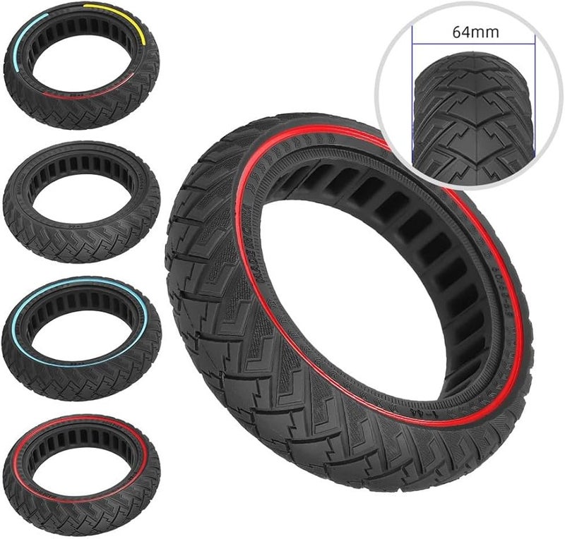 Black Solid Tire 10 Inch Long Lasting Wear Resistant for Electric Scooter - Image 4