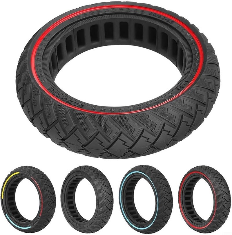 Black Solid Tire 10 Inch Long Lasting Wear Resistant for Electric Scooter - Image 3