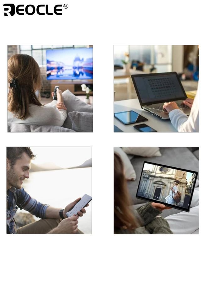 REOCLE Women's  Blue Light Blocking Glasses Small Frame Computer Lens Bluelight Blocker for Women Men Teens Screen Use - Image 5